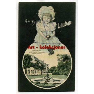Lubań - Lauban - Dziewczynka - Kolaż