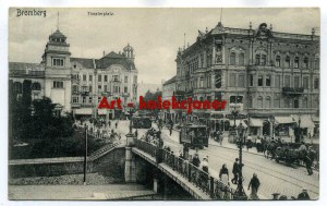 Bydgoszcz - Bromberg - Theaterplatz