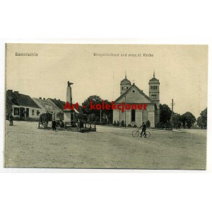 Szamocin - Samotschin - Kościół - Pomnik
