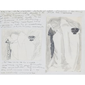Józef Czapski, MARTWA NATURA - DRAPERIA NA STOLIKU