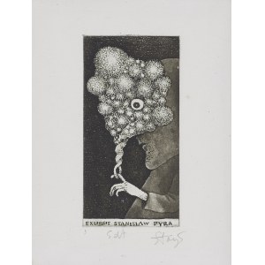 Stasys Eidrigevičius, EKSLIBRIS STANISŁAWA PYRY, 1981
