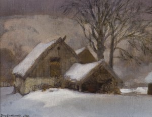 Jerzy Gnatowski, CHATES IN WINTER, 1980