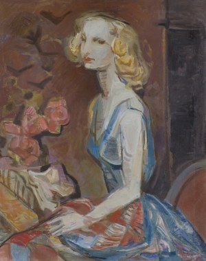 Julian Henisz, PORTRET MARYSI Z GAŁECKICH KIERNIK, 1958
