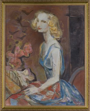 Julian Henisz, PORTRET MARYSI Z GAŁECKICH KIERNIK, 1958