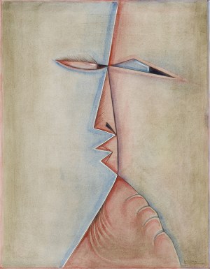 Leszek Rózga, TOSCANIA. ETRUSCAN COUPLE, 1995