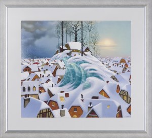 Jacek Yerka, ZIMOWA FALA, 2005