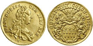 Germany, ducat, 1750 GH, Cologne