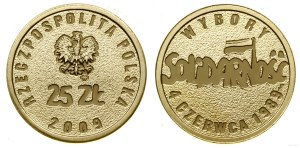 Poland, 25 zloty, 2009, Warsaw