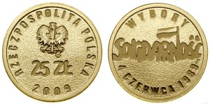 Poland, 25 zloty, 2009, Warsaw