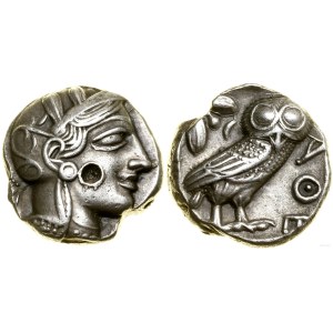 Grecja i posthellenistyczne, tetradrachma, (ok. 454-404 pne), Ateny