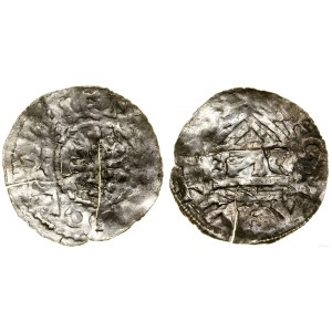 Niemcy, denar, 955-973, Ratyzbona, mincerz Anti