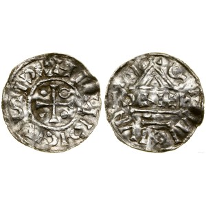 Niemcy, denar, 995-1002, Ratyzbona, mincerz Anti