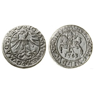 Polska, półgrosz, 1563, Wilno