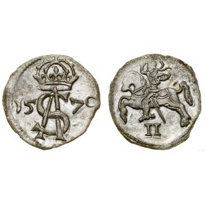Polska, dwudenar, 1570, Wilno