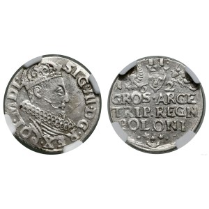 Polska, trojak, 1620, Kraków