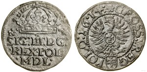 Poland, grosz, 1614, Krakow