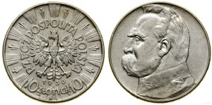 Poland, 10 zloty, 1936, Warsaw