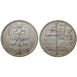 Poland, 5 zloty, 1930, Warsaw