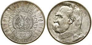 Poland, 5 zlotys, 1934 S, Warsaw
