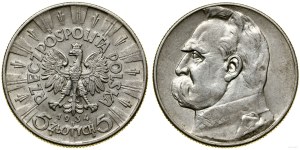 Poland, 5 zloty, 1934, Warsaw