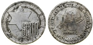 Ghetto Lodz (1941-1943), 10 marks, 1943, Lodz.