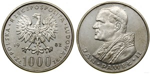 Poland, coin set with John Paul II, 1982-1987, Warsaw