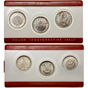 Polska, zestaw: 3 x 10 złotych, 1968-1970, Warszawa