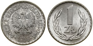 Poland, 1 zloty, 1966, Warsaw