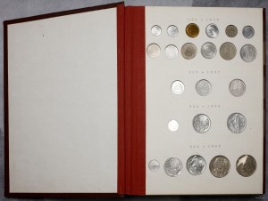 Poland, cluster with Polish coins from 1949-1972, Kremnica and Warsaw