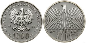 Poland, 1,000 zloty, 1984, Warsaw