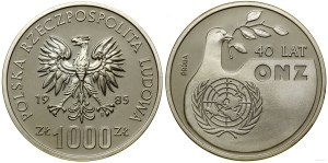 Poland, 1,000 zloty, 1985, Warsaw