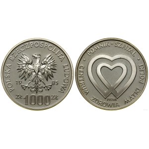 Poland, 1,000 zloty, 1985, Warsaw