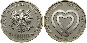 Poland, 1,000 zloty, 1985, Warsaw