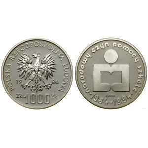 Polen, 1.000 Zloty, 1986, Warschau