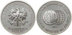Poland, 1,000 zloty, 1986, Warsaw