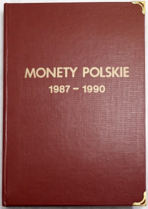 Poland, cluer with Polish coins from 1987-1990, Warsaw
