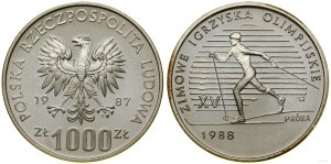 Poland, 1,000 zloty, 1987, Warsaw