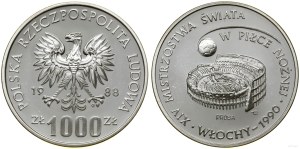 Poland, 1,000 zloty, 1988, Warsaw