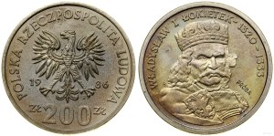 Poland, 200 zloty, 1986, Warsaw