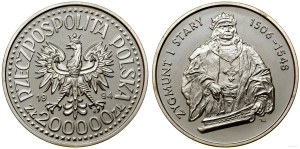 Poland, 200,000 zloty, 1994, Warsaw