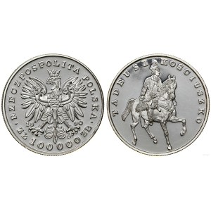 Polska, 100.000 złotych, 1990, Solidarity Mint (USA)