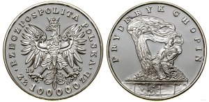 Poland, 100,000 gold, 1990, Solidarity Mint (USA)
