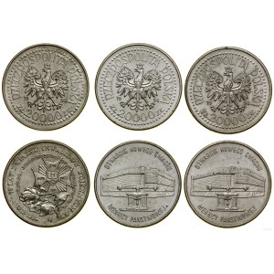 Polska, zestaw 3 x 20.000 złotych, 1994, Warszawa
