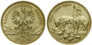 Poland, 2 zloty, 1999, Warsaw