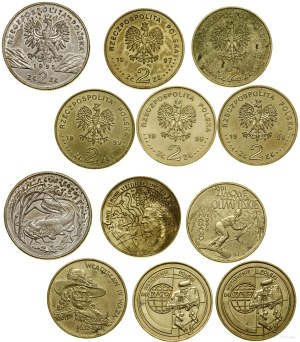 Poland, set of 6 x 2 gold, Warsaw