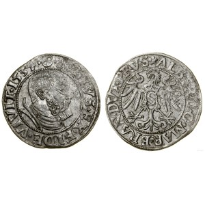 Prusy Książęce (1525-1657), grosz, 1534, Królewiec