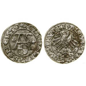 Ducal Prussia (1525-1657), shilling, 1550, Königsberg