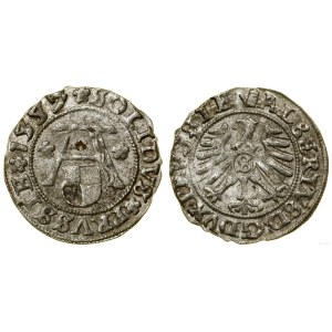Ducal Prussia (1525-1657), shilling, 1557, Königsberg