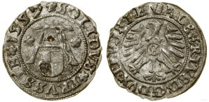 Ducal Prussia (1525-1657), shilling, 1557, Königsberg