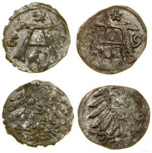 Ducal Prussia (1525-1657), set: 2 x denarius, 1559 and 1563, Königsberg